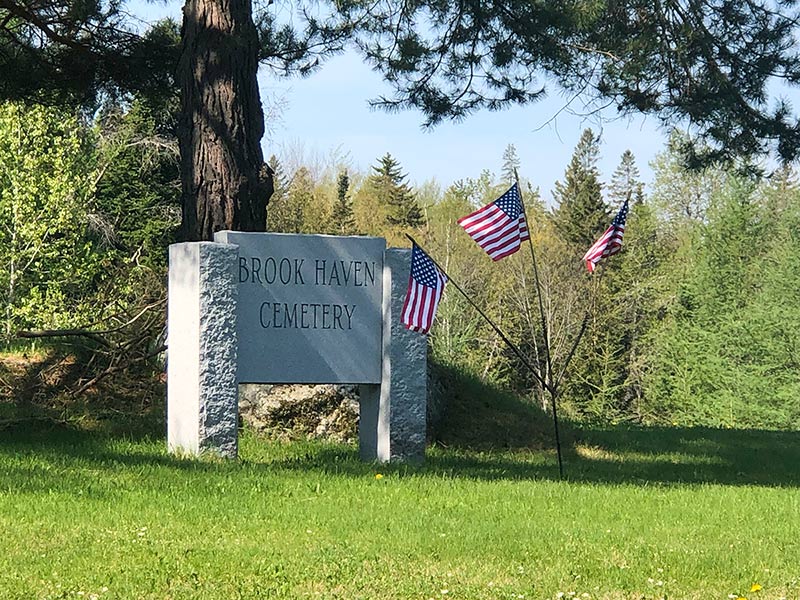 Brook Haven Cemetery, Orange, Vermont